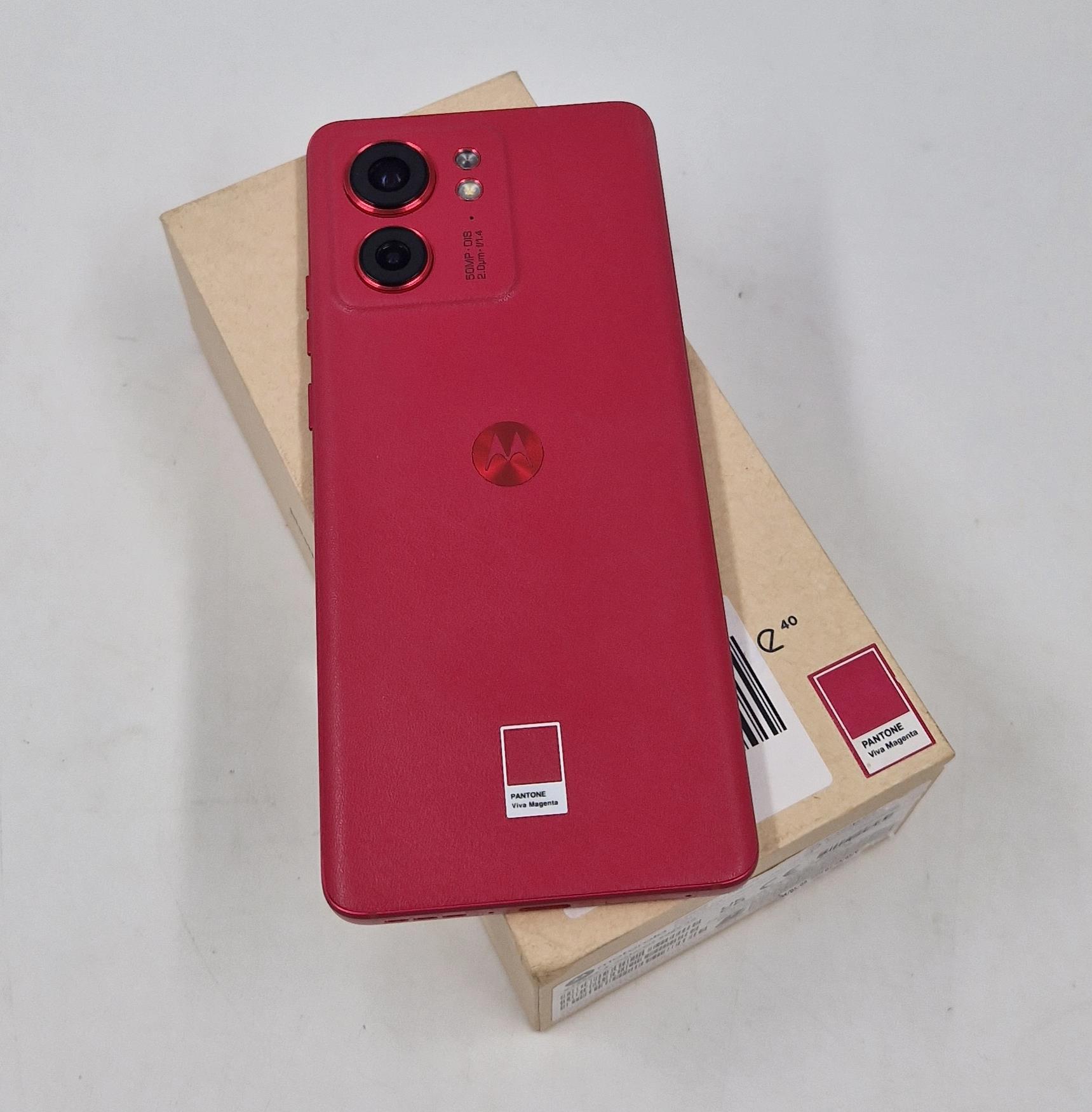 Motorola Edge 40 5G 256GB 8GB RAM Viva Magenta Dual SIM Unlocked - Renewed - Image 5