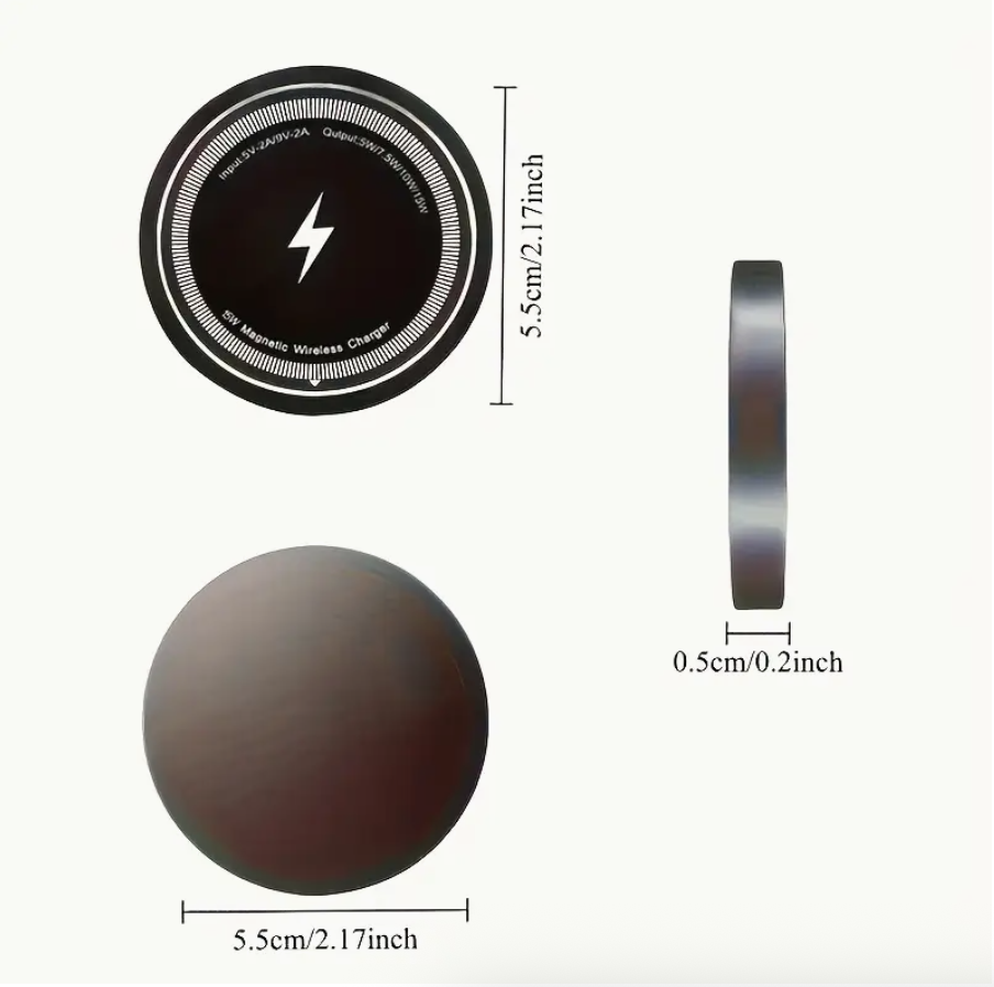 15W Magnetic Wireless Charger Pad iPhone 16 15 14 - Image 6