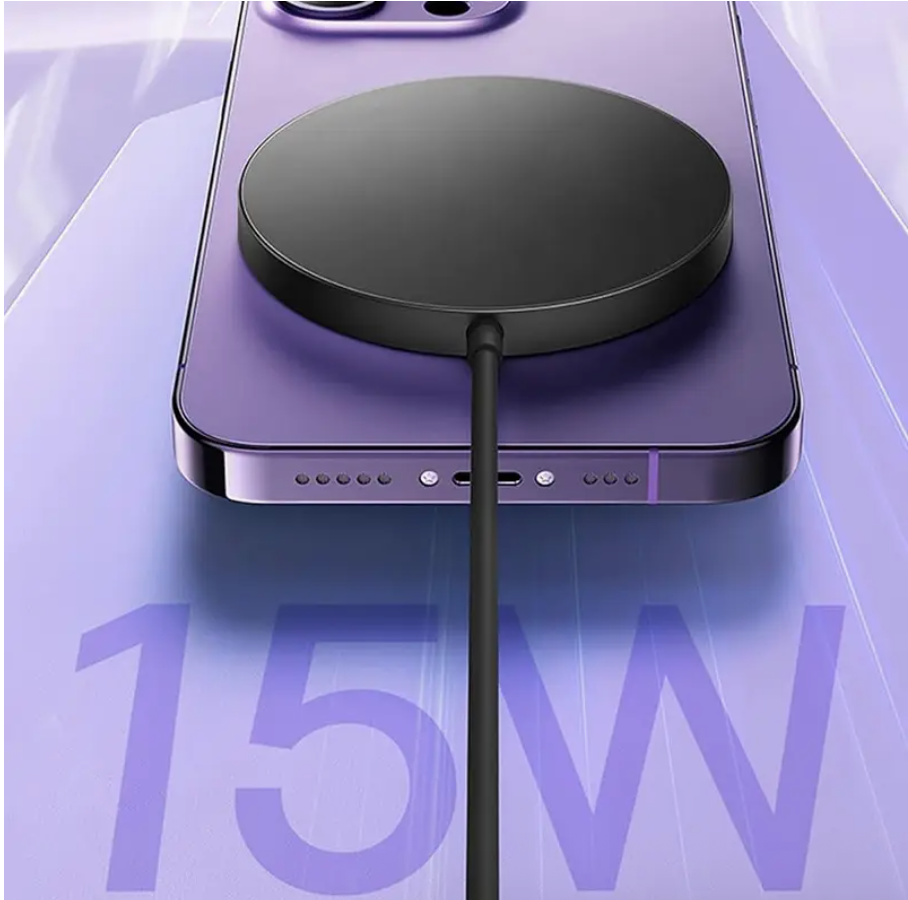 15W Magnetic Wireless Charger Pad iPhone 16 15 14 - Image 7