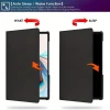 360 Leather Rotating Stand Samsung Galaxy Tab A9+ - Thumbnail Image 4
