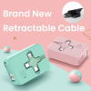 4 In 1 Retractable USB Cable Macaron Type C - Thumbnail Image 1