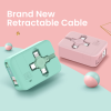 4 In 1 Retractable USB Cable Macaron Type C - Thumbnail Image 2