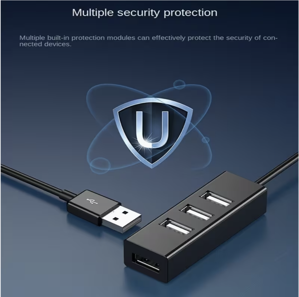 4-Port USB Hub Individual On Off Switches - Image 5
