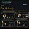 4-in-1 Multi USB Charging Cable 1M Fast PD Charger - Thumbnail Image 4