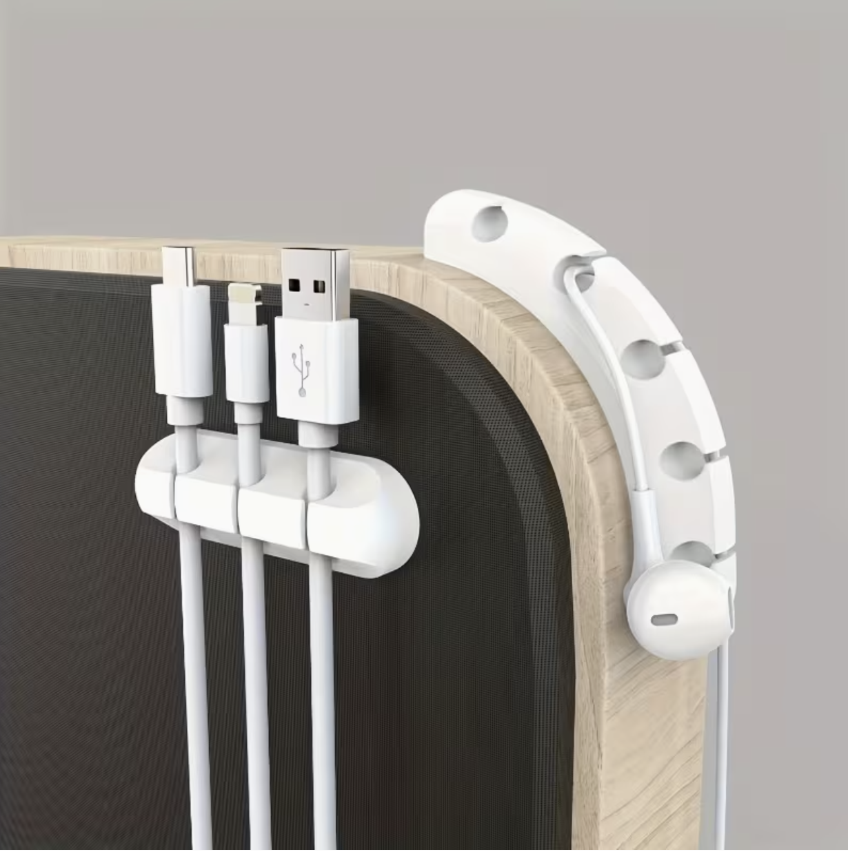 5 Hole Cable Organizer Synthetic Gemstones - Image 4