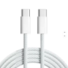 60W Braided USB-C Fast Charging Cable Durable - Thumbnail Image 1
