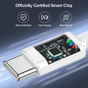 60W Braided USB-C Fast Charging Cable Durable - Thumbnail Image 6
