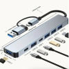 7-in-1 High-Speed USB 3.0 Data Transfer Adapter Hub - Thumbnail Image 3