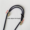 Adjustable Phone Strap Golden-Tone Buckle Crossbody - Thumbnail Image 4
