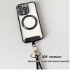 Adjustable Phone Strap Golden-Tone Buckle Crossbody - Thumbnail Image 5