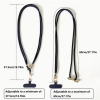 Adjustable Phone Strap Golden-Tone Buckle Crossbody - Thumbnail Image 6