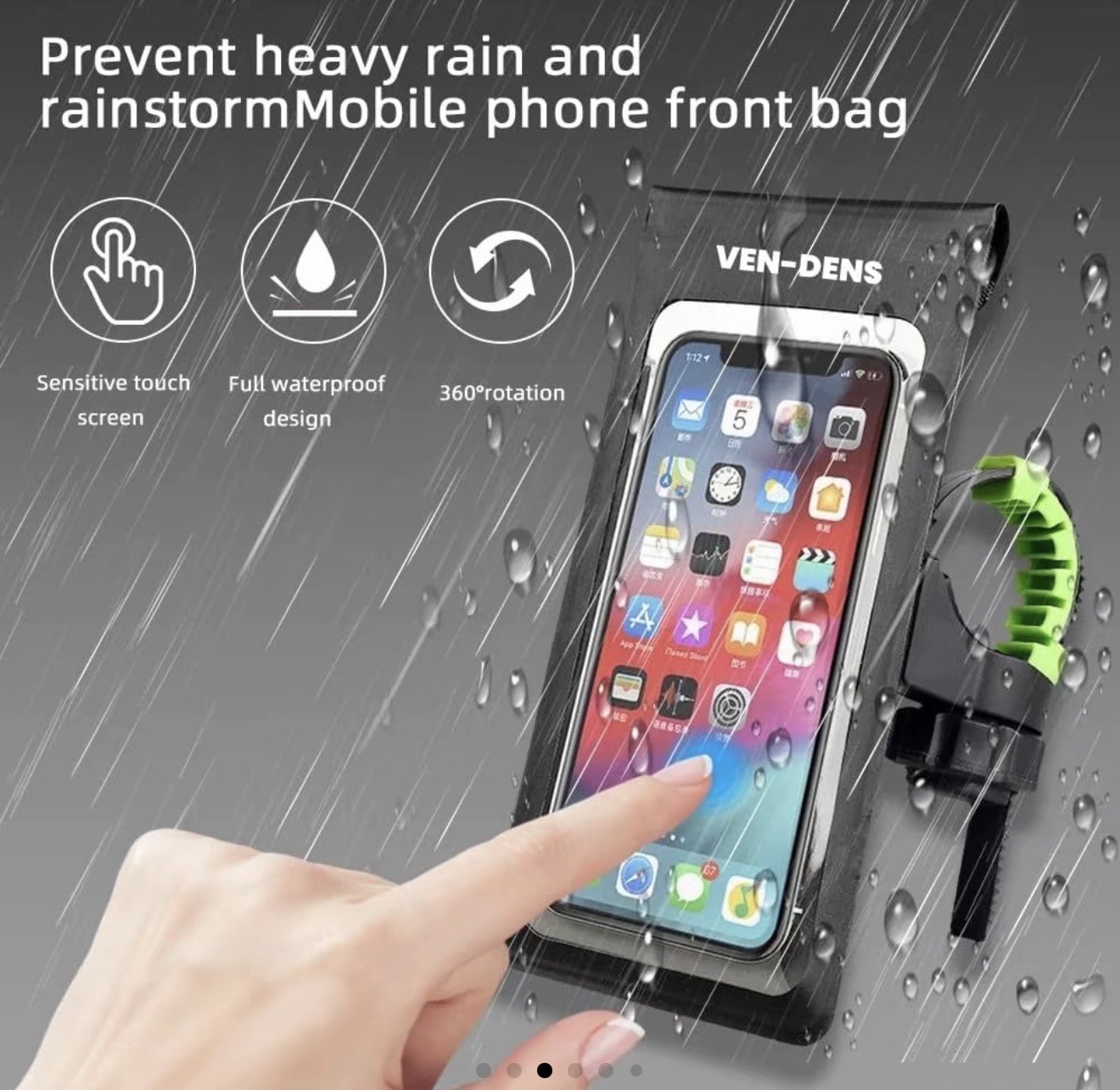 Bicycle 360 Waterproof Phone Case Holder - Image 7