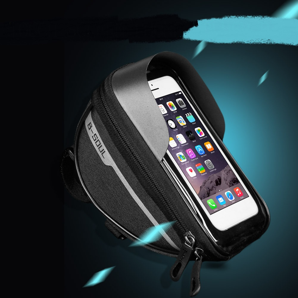 Bicycle Cell Phone Holder Front Pocket - Image 3