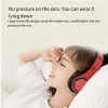 Black Wireless Noise-Canceling Headphones Foldable - Thumbnail Image 6