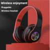 Black Wireless Noise-Canceling Headphones Foldable - Thumbnail Image 4