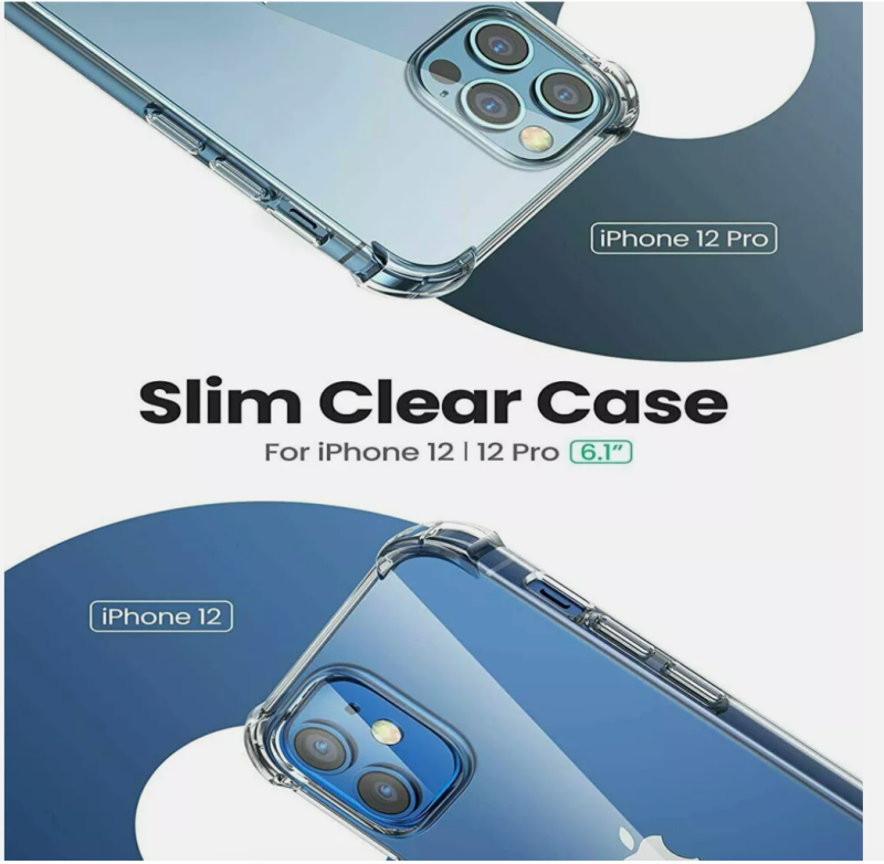 Crystal Clear Shockproof Transparent Case iPhone 11-16 - Image 6