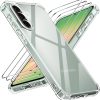 Crystal Clear Transparent Case A Series Shockproof - Thumbnail Image 1