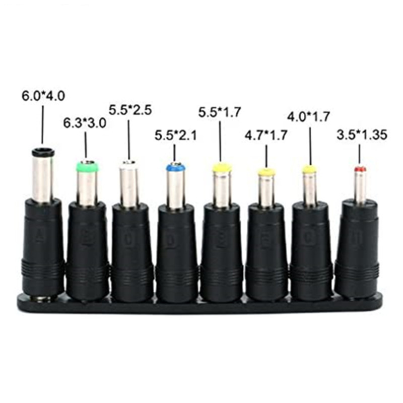 DC Adapter 8-piece Laptop Plug Universal - Image 6