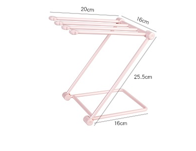 Foldable Dishcloth Shelf Kitchen Organizer - Image 6