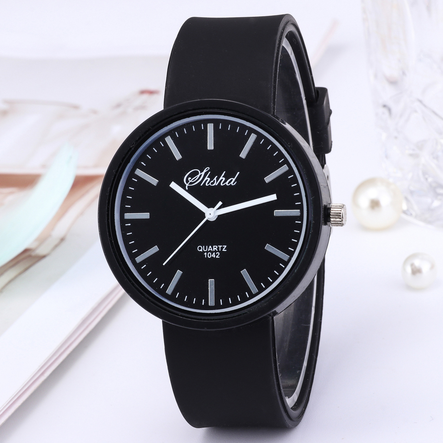 Girls Casual Candy Color Jelly Watch - Image 7