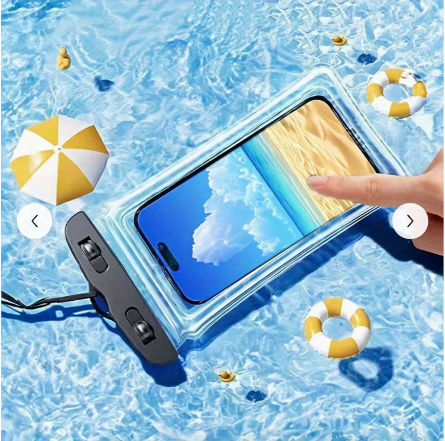 Inflatable Phone Pouch Waterproof Floating Bag - Image 5