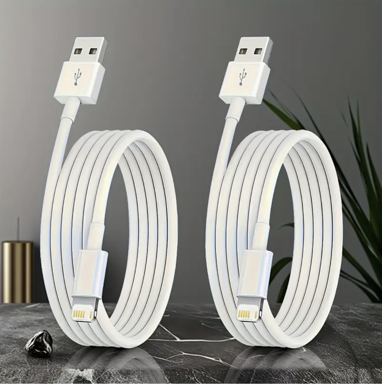 Lightning to USB-A Charging Cable Fast Data Sync - Image 4