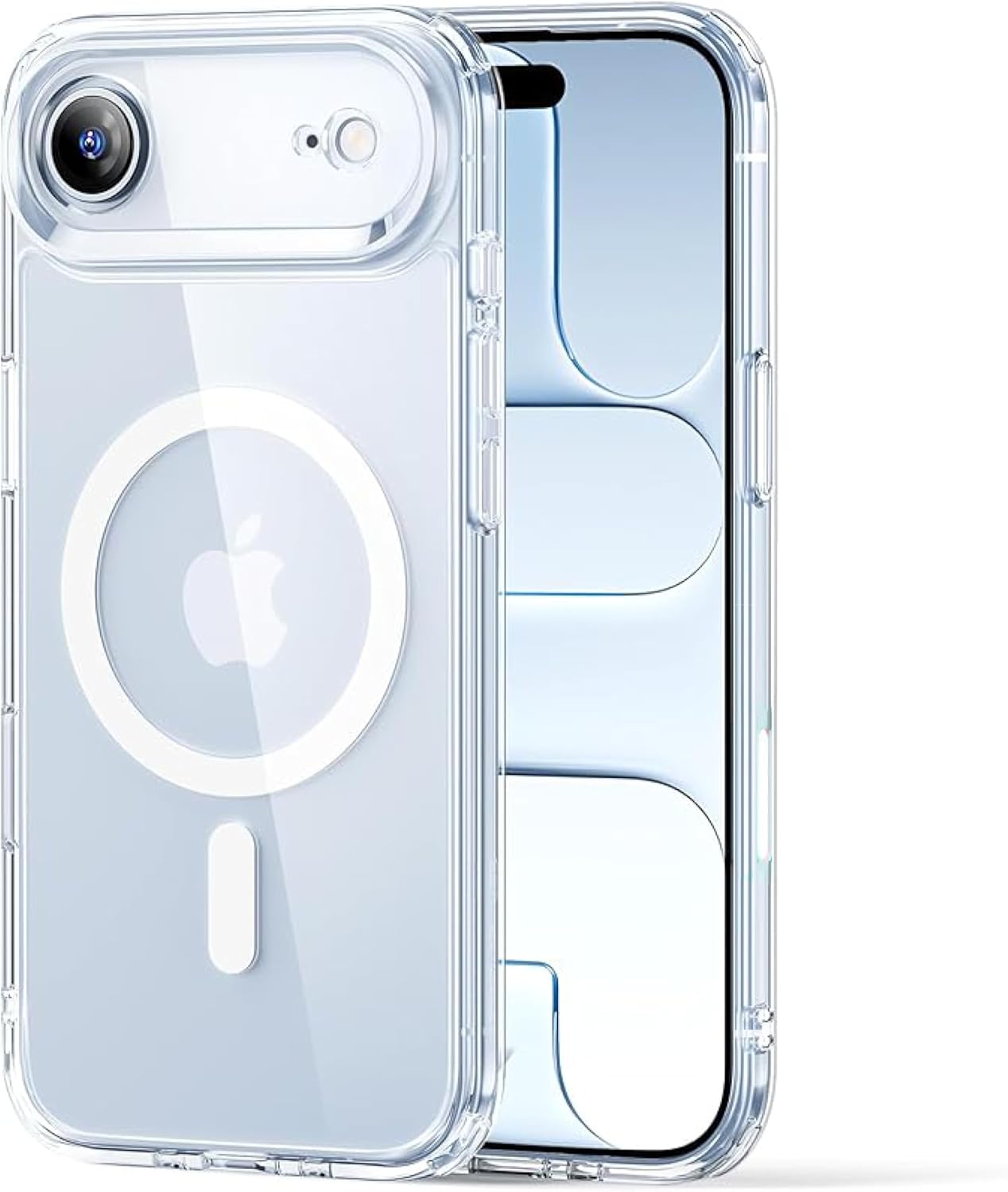 Magnetic Transparent Case iPhone 17 Wireless Charging - Image 4