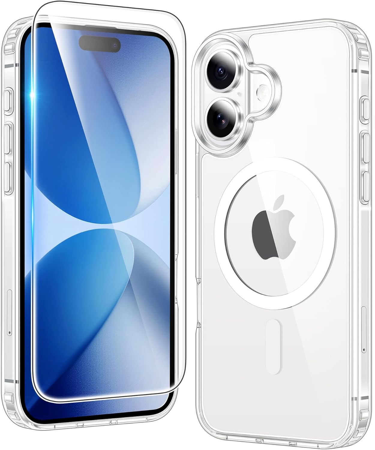 Magnetic Transparent Case iPhone 17 Wireless Charging - Image 5