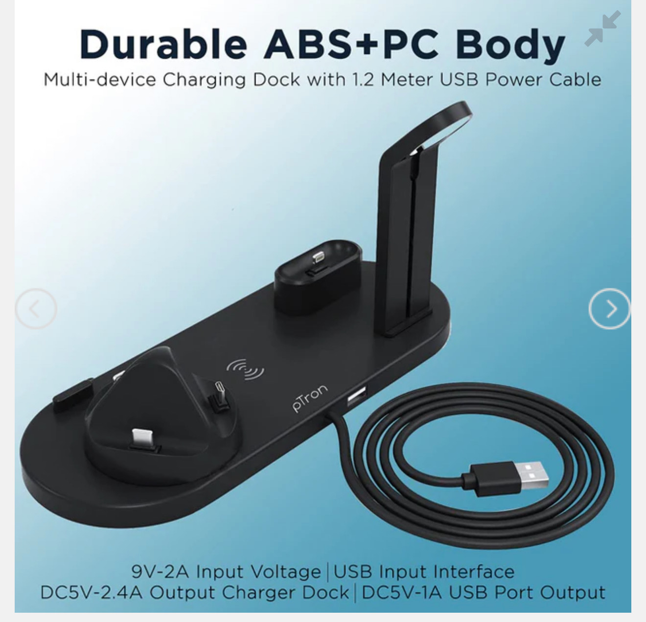 Multi-Function Charging Stand iPhone Android Watch 3 in 1 - Image 6