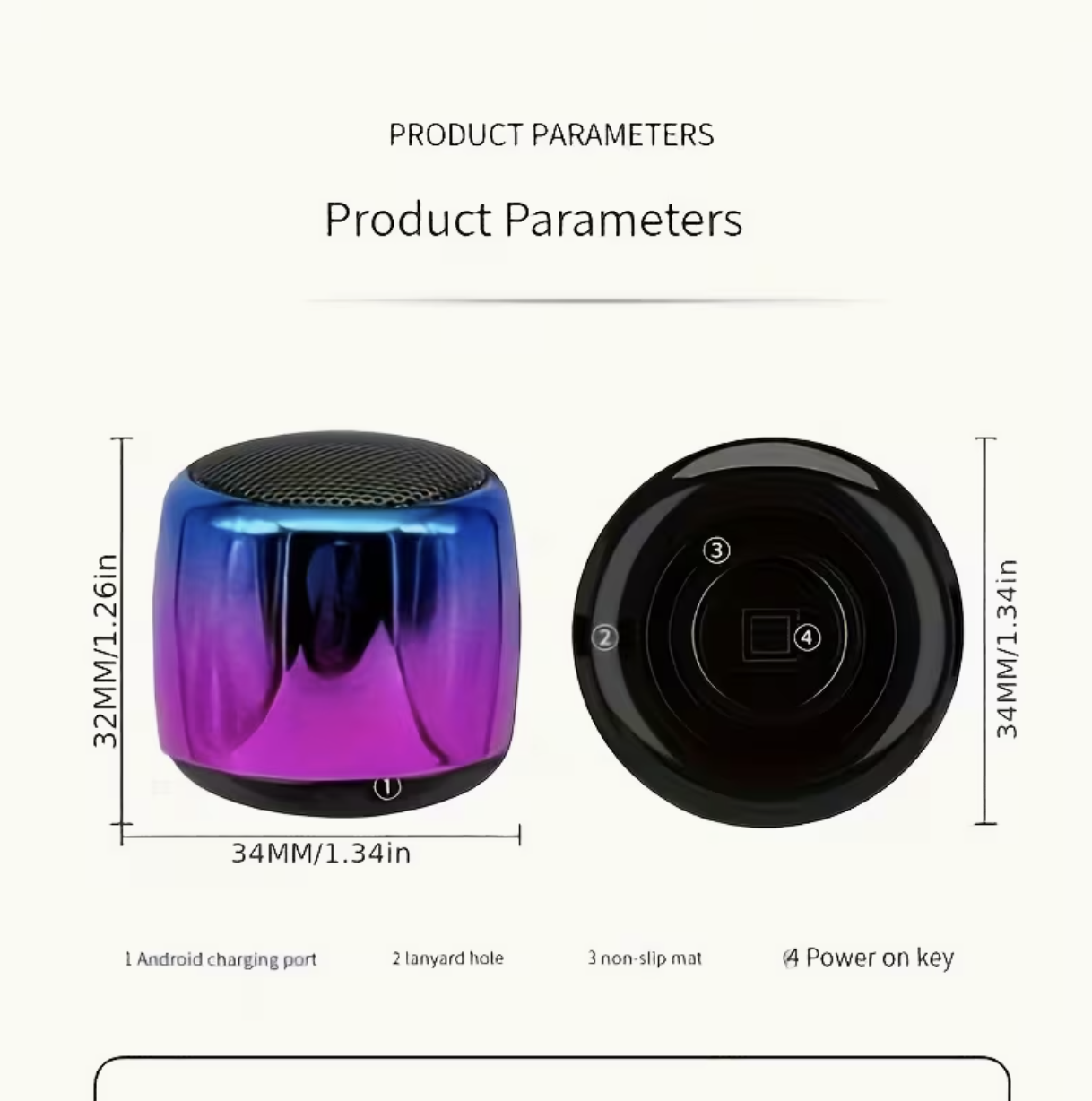 Music Stereo Surround Mini USB Outdoor Subwoofer - Image 7