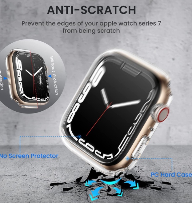 PC Tempered Film Watch Case - Image 2