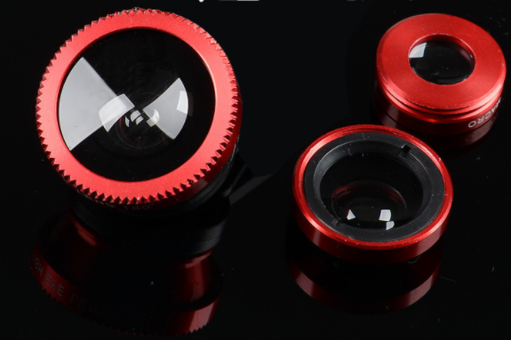 Phone Lens Fisheye 0.67x Wide Angle Zoom Kit - Image 3