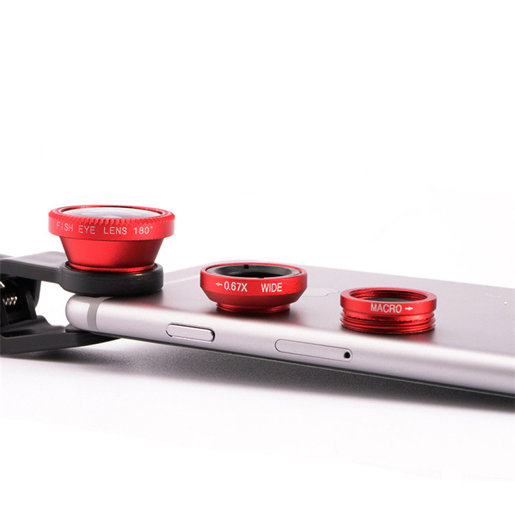 Phone Lens Fisheye 0.67x Wide Angle Zoom Kit - Image 4