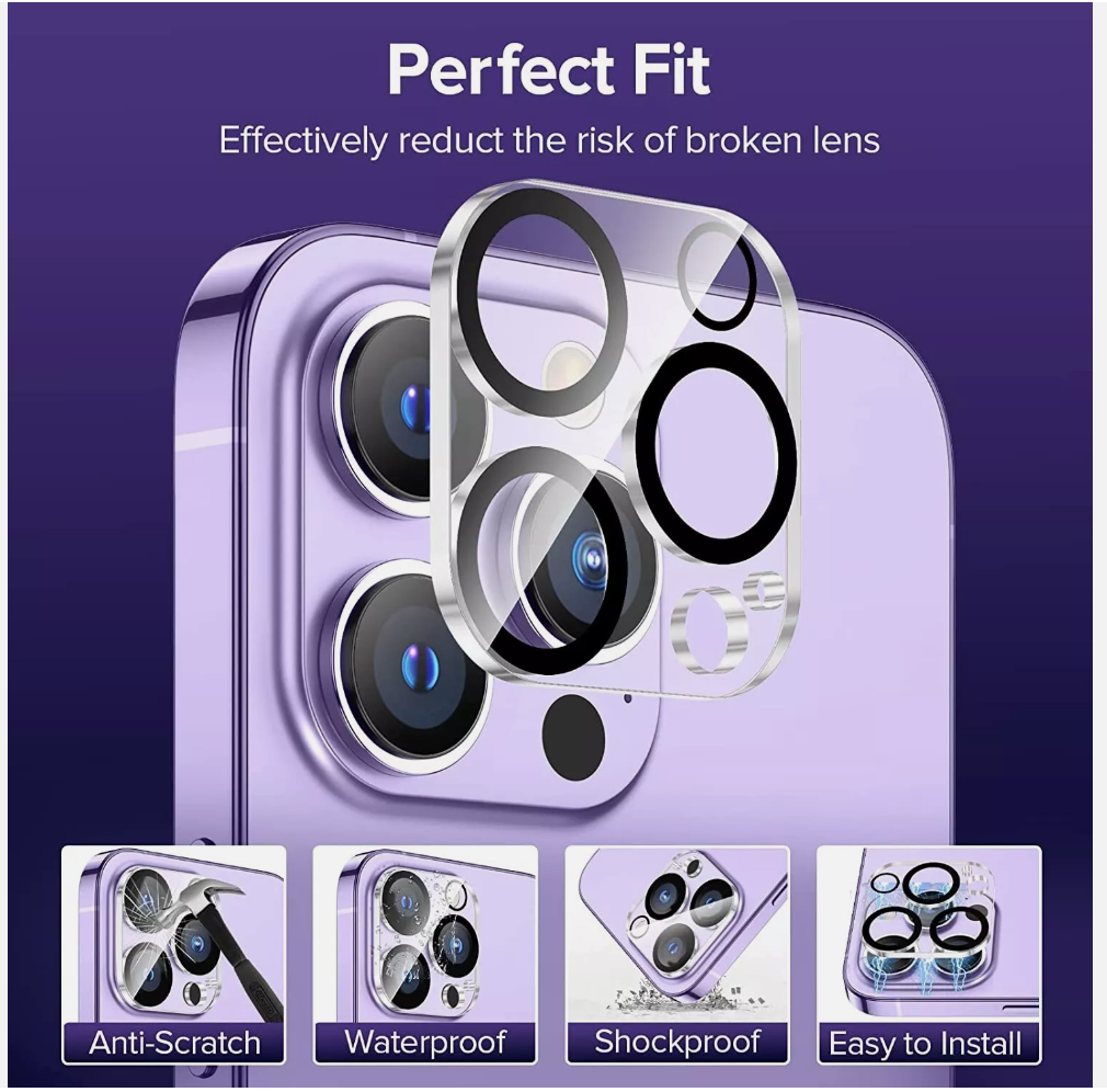 Rear Camera Lens Protector for iPhone 16 Series - Image 3