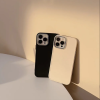 Solid Color Soft Silicone Cover Electroplated Frame - Thumbnail Image 2