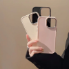 Solid Color Soft Silicone Cover Electroplated Frame - Thumbnail Image 4