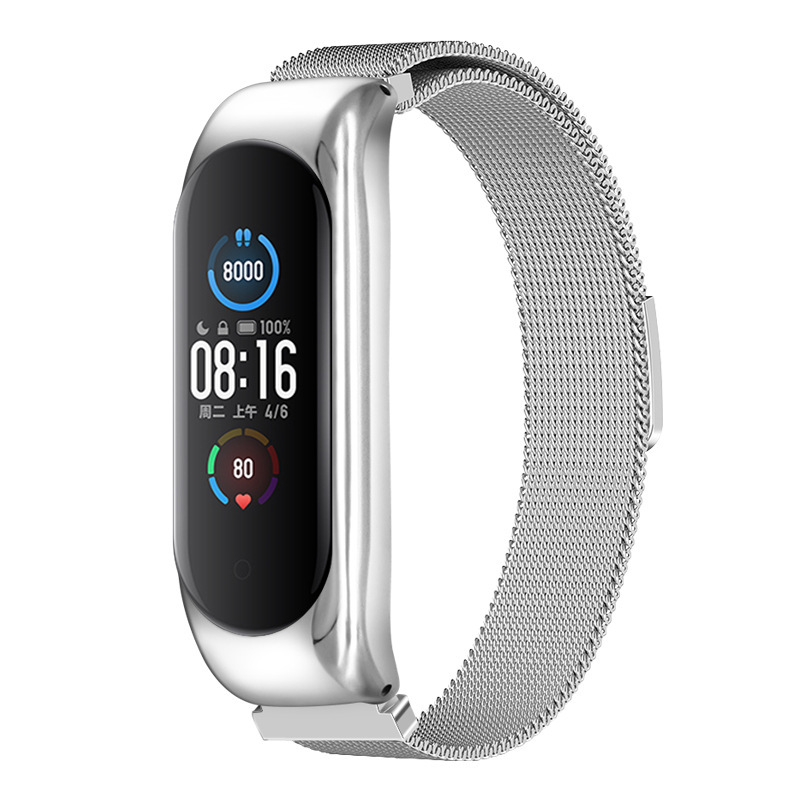Solid Three-Bead Metal Wristband - Image 4