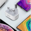 USB Port Fast Charger Adaptor UK Mains Wall 3 Pin - Thumbnail Image 2