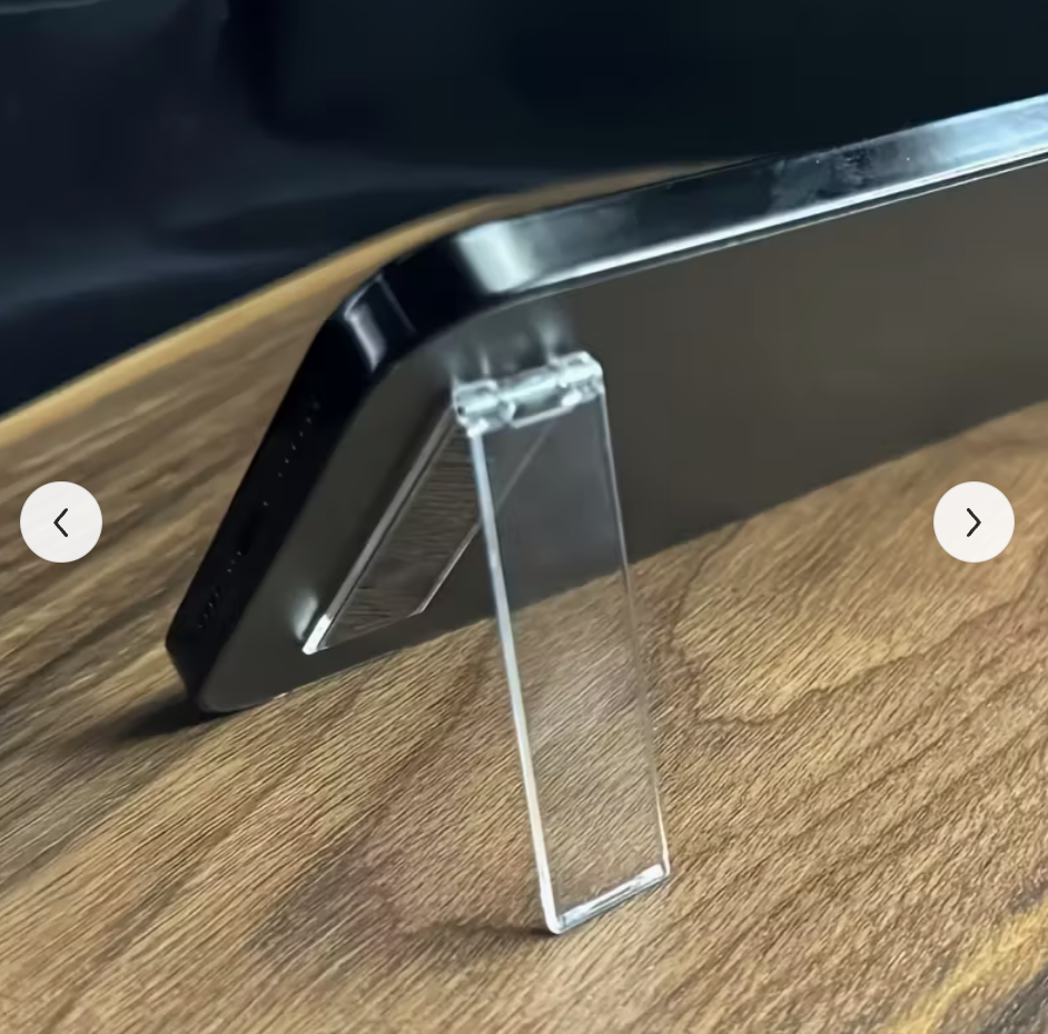 Ultra-Slim Acrylic Phone Stand Foldable Adhesive - Image 6