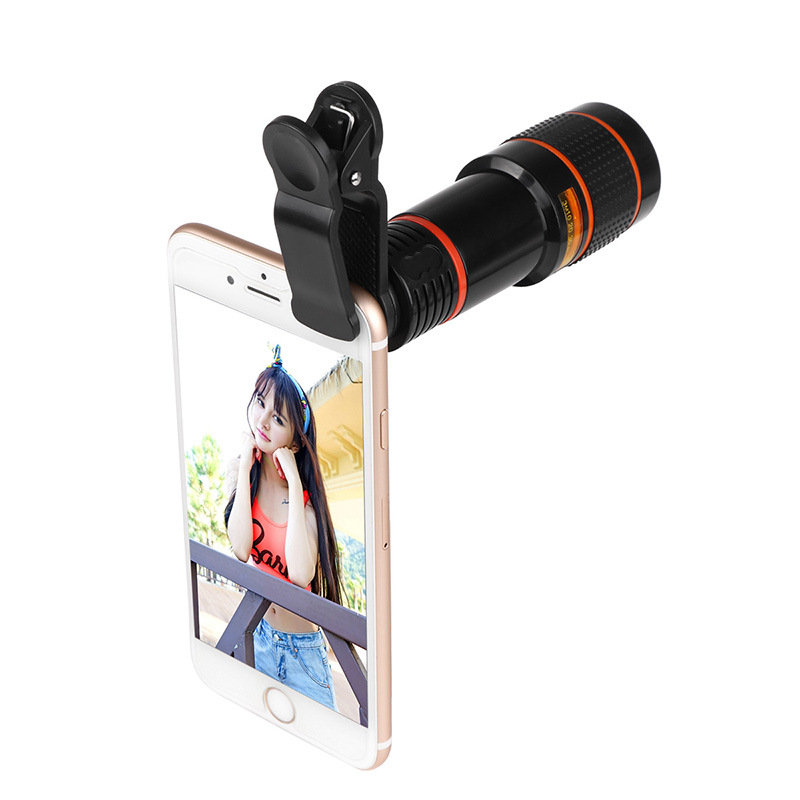 Zoom Mobile Phone Clip-On Retractable Telescope - Image 4