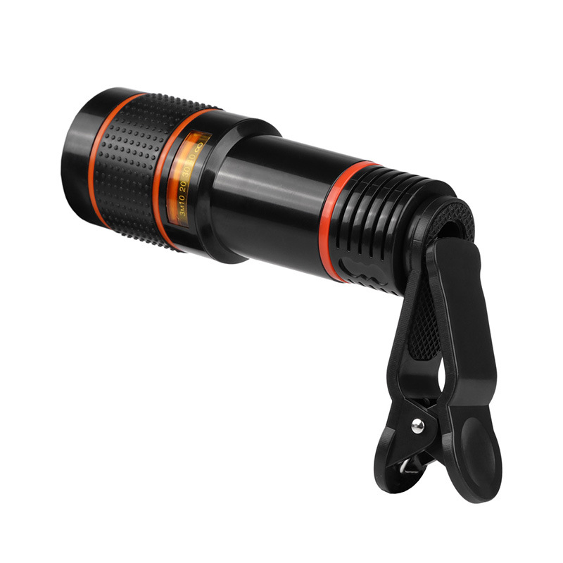 Zoom Mobile Phone Clip-On Retractable Telescope - Image 5